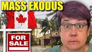 Canadian Snowbirds FLEEING U.S. and Selling Their Homes
