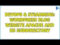 DevOps SysAdmins Wordpress blog website apache and IIS subdirectory