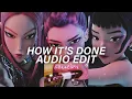Lagu How It's Done - Huntrix [Edit Audio]