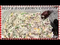 Ground Beef and Hash Brown Potato Casserole Recipe