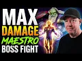 ADAM WARLOCK MAX DAMAGE MAESTRO BOSS FIGHT - MARVEL Strike Force