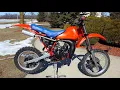 First Ride On Restored 1987 Honda Cr80 Dirt Bike