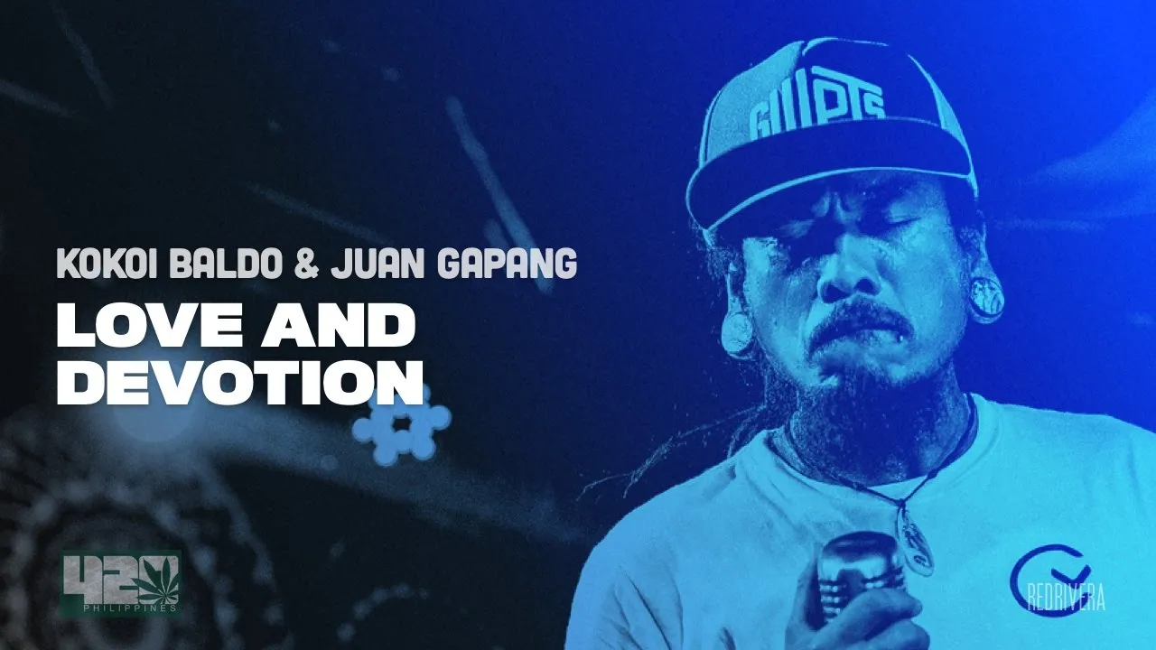 #12 Kokoi Baldo & Juan Gapang - Love and Devotion (by Mishka) w/ Lyrics - Kaya Radio Live Sesh