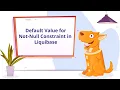 Providing a Default Value When Adding a Not-Null Constraint in Liquibase JPA Buddy