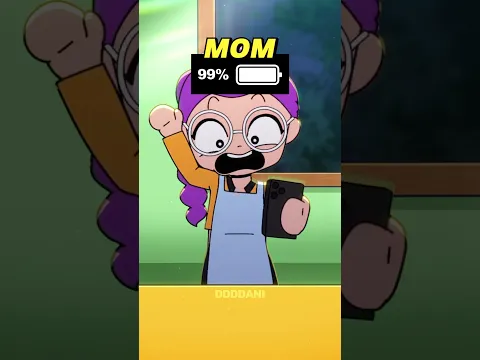 Is your Mom like THAT? 🔋🪫 #animation #funny #kpopdemonhunter