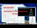 Java Path Setting Permanent and Temporary in