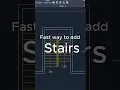 Download Lagu Fast way to add stairs in Autocad #autocad #autocadtutorials #cad #stairs