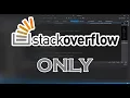 Creating a game using copied code from StackOverflow only