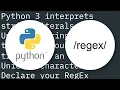 DeprecationWarning invalid escape sequence - what to use instead of d