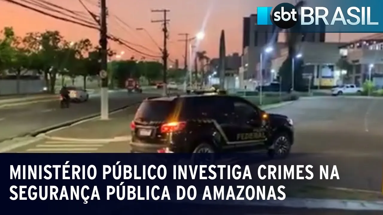 Ministério Público investiga crimes na Segurança Pública do Amazonas | SBT Brasil (29/08/23)