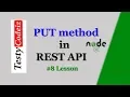 how to create RESTful API with nodejs in hindi PUT method in REST API in nodejs by Ashish