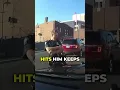 Driver Hits Cop And RUNS