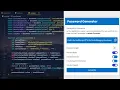 How to Create Password Generator from scratch asmr keyboard Lofi
