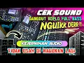 Download Lagu CEK SOUND DANGDUT KOPLO || BASS GLERR SUPER CLARITY MIDDLE KENCANG COCOK UNTUK BALAP TERBARU 2024