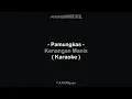 Pamungkas - Kenangan Manis ( Karaoke - Remake )