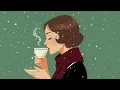 🎄Snowy Night Jazz Lounge | Snowfall Jazz \u0026 Warm Lights