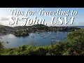 Tips for Traveling to St John - US Virgin Islands