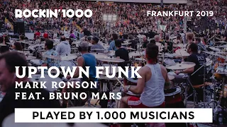 Download Uptown Funk - Mark Ronson feat. Bruno Mars, played by 1000 musicians | Rockin'1000 MP3