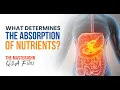 What determines the absorption of nutrients