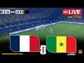 LIVE FRANCE vs SENEGAL eFootball PES 2021 Game Simulation PC