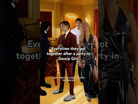 Every episode of Gossip Girl ended like this  😂😂