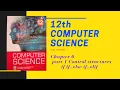 12th computer science chapter 6 part 1 Control Structures