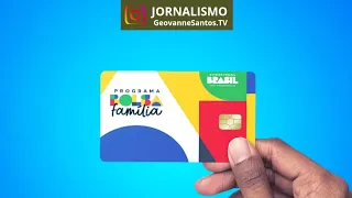 NOVO CARTÃO DO BOLSA FAMÍLIA 2027 #geovannesantostv #bolsafamilia 