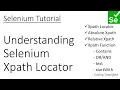 Selenium - 4 Understanding Selenium Xpath Locator