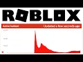 ROBLOX SERVERS ARE DOWN DAY 1
