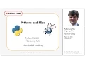PyCon UK 2014 Pythons and Flies Lightning Talk