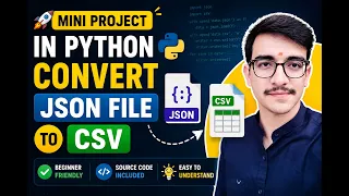 Convert JSON to CSV in Python Beginner Mini Project