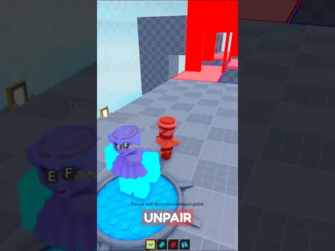 Baby Cappuccino Assassino Play Carry Puzzles (Teamwork Obby speedrun) #roblox #robloxshorts #obby