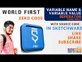 Splitting Variable Name and Value in Sketchware Easy Tutorial