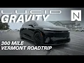 Lucid Gravity Roadtrip - Manchester Vermont