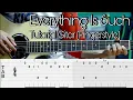 Everything Is Such Just Kidding - Vault Boy | Fingerstyle Guitar Tutorial | TAB + CHORD