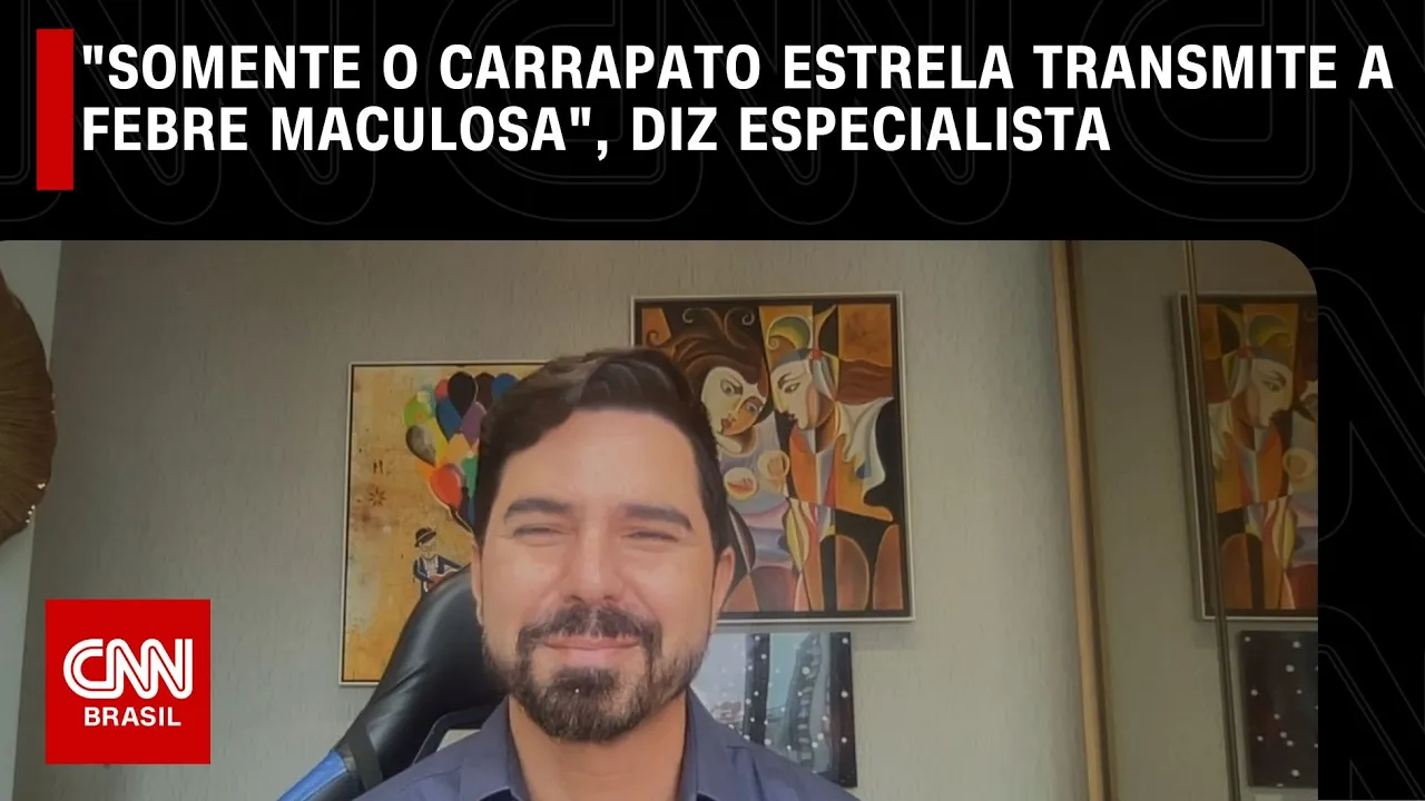 "Somente o carrapato estrela transmite a febre maculosa", diz especialista | LIVE CNN