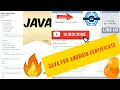 Java For Android Coursera Week-3 Quiz Answers Free Course With Certificate