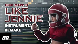 jennie like jennie instrumental remake 