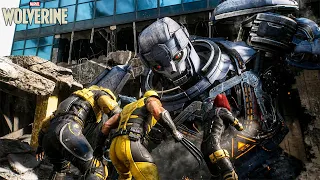 X MEN MELAWAN ROBOT SENTINEL.... Marvel's Wolverine GAMEPLAY #2