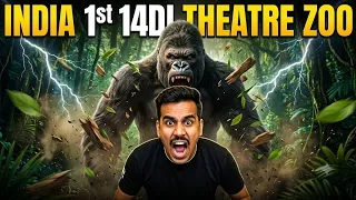 India's 1st 14D Theatre & Zoo | Indore Zoo 🐯