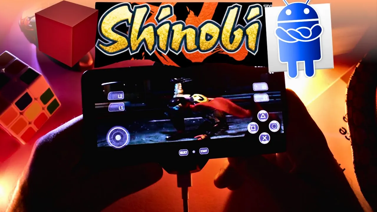 PS2 Emulator Android | Shinobi | NetherSX2 | Gameplay