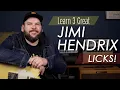 Download Lagu 3 Great Jimi Hendrix Licks!