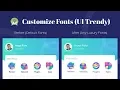 Customize Fonts in XML Android Studio Tutorial