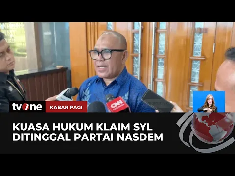 Kuasa Hukum SYL Klaim Kliennya Merasa Ditinggal NasDem
