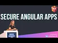 Secure Angular Apps Defend Against Attacks with Built-In Framework Power
