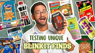 I FOUND THE MOST *UNIQUE* SNACKS ON BLINKIT 👀 | ARE THEY WORTH THE HYPE?
