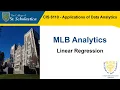 MLB Linear Regression