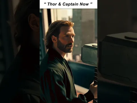 Thor & Captain America Then vs Now 🗿