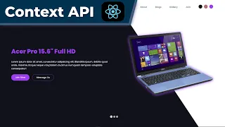 React Js Jutorial - Theme Selector Project Context API