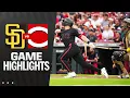 Padres vs Reds Game Highlights 25 MLB Highlights